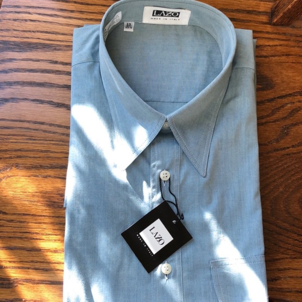 NWT Lazo Italian men's shirts